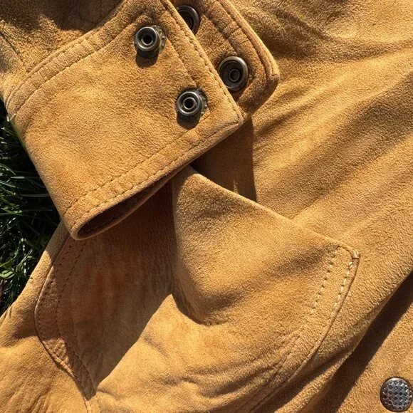 Vintage 1960s Leather Suede Jacket - Picture 2 of 5